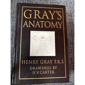 Gray's Anatomy Henry Gray 15th Edition Leather Bound Gilded Barnes & Noble 1995
